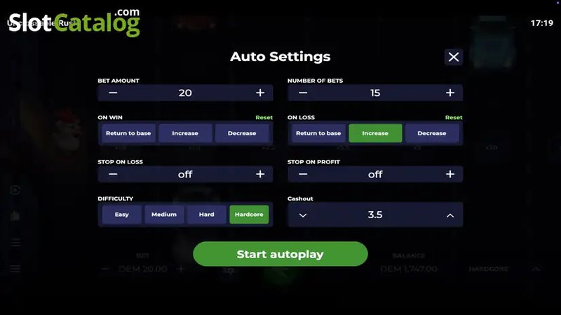Guide to uncrossable rush demo